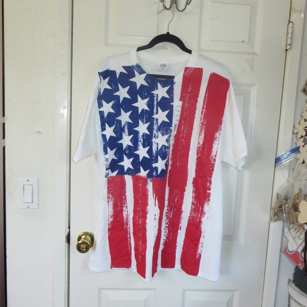 American Flag T shirt Size Adult Xl From Delta Pro Weight